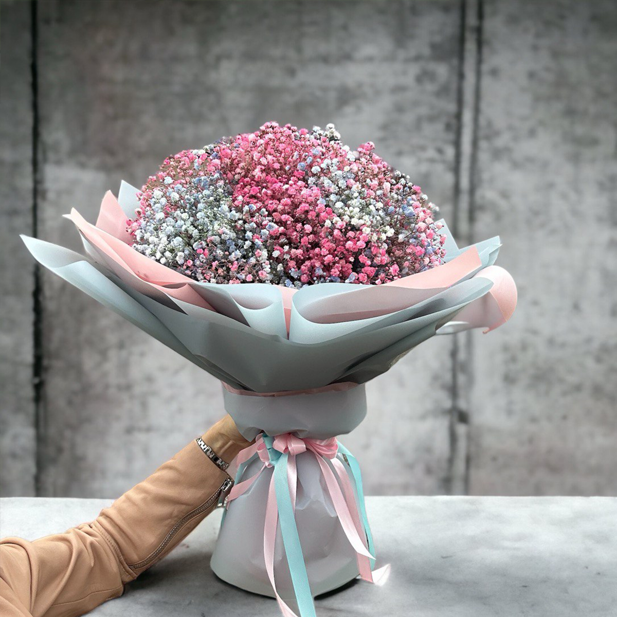 Large Bouquet of Gypsophilas
